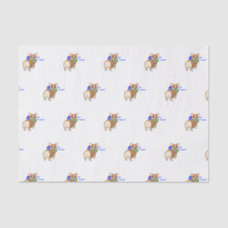 Corgi "Got Treats?" Tissue Paper