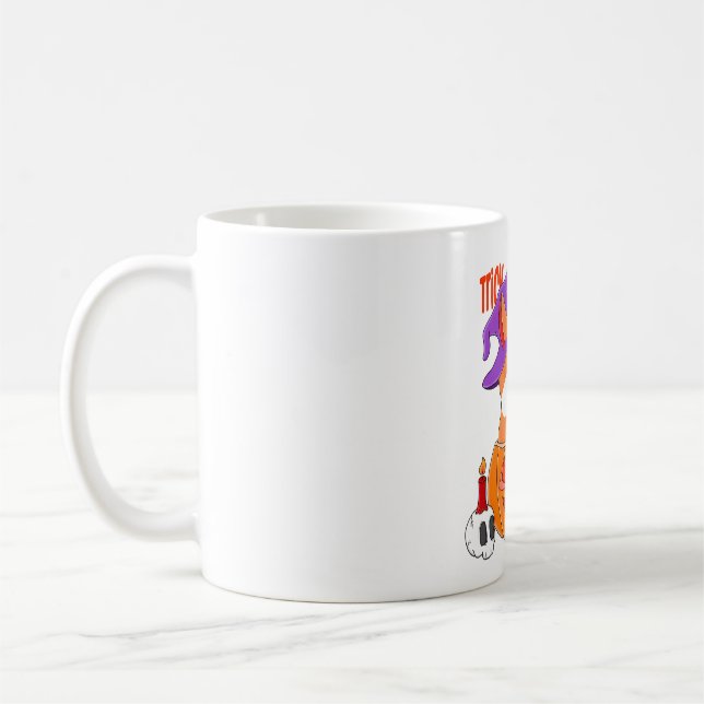 Corgi Halloween  Coffee Mug (Left)
