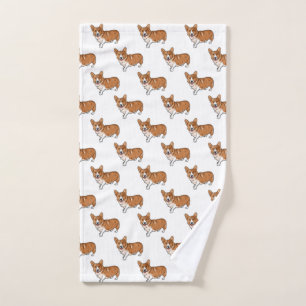 Corgi Hand Towel