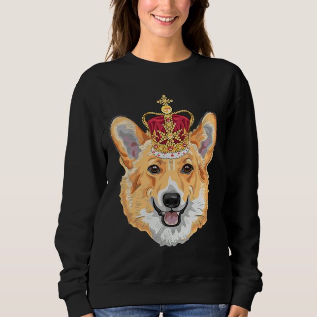 Corgi Happy Sweatshirt (Front)