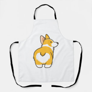 Corgi Heart Butt Apron