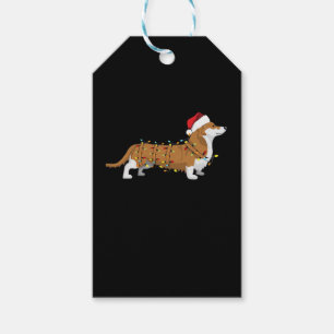 Corgi Holiday Christmas Light Essential T-Shirt Gift Tags