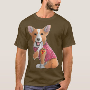 Corgi I Love Mum Tattoo Dog Funny Mother's Day T-S T-Shirt