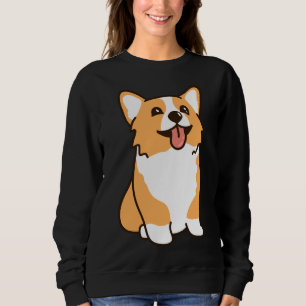Corgi Illustration Sweatshirt