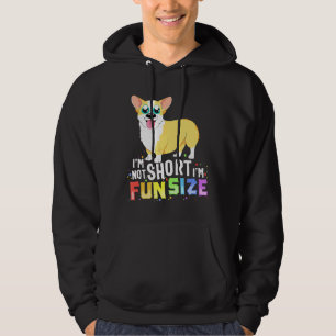 Corgi Im Not Short Im Fun Size Dog 1182 Hoodie