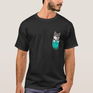 Corgi In Pocket Corgi Crazy Dog T-Shirt