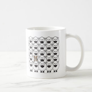 Corgi in the Sheep Coffee Mug