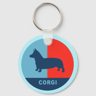 Corgi keychain