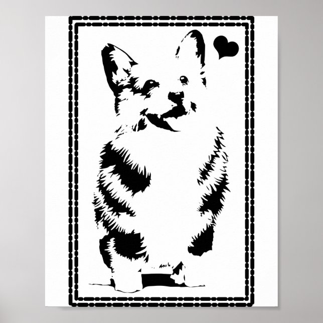 Corgi Liebe Poster (Front)