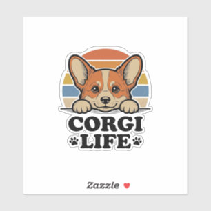 Corgi Life Shirt Vintage Engraving Dog Lover Art_1