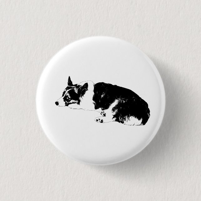 Corgi Line Badge (Front)