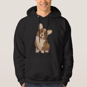 Corgi Love By Kristina Day Hoodie