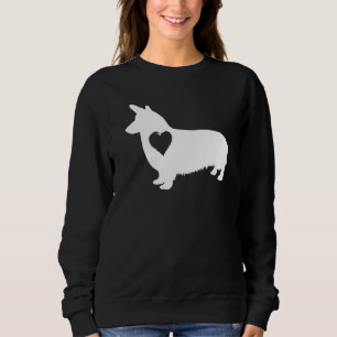 Corgi Love Heart Corgi Puppy Dog Sweatshirt
