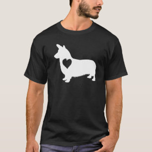 Corgi Love Heart Corgi Puppy Dog T-Shirt