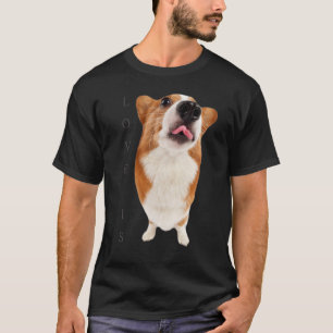 Corgi Love Is Dog Mom Dad Puppy Pet Women Men Kid T-Shirt