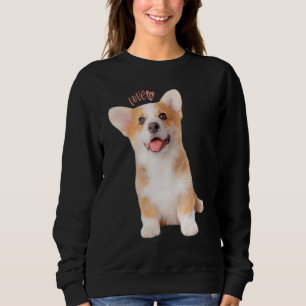 Corgi  Love Is Dog Mum Dad Puppy Pet Women Men Kid Sweatshirt
