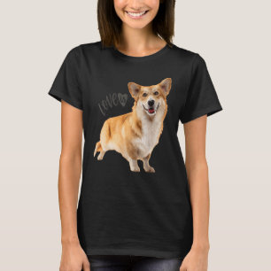 Corgi Love Is Dog Mum Dad Puppy Pet Women Men Kid T-Shirt