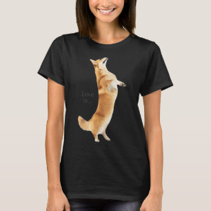 Corgi Love Is Dog Mum Dad Puppy Pet Women Men Kid T-Shirt