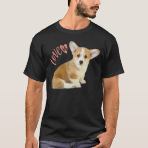 Corgi Love Is Dog Mum Dad Puppy Pet Women Men Kids T-Shirt