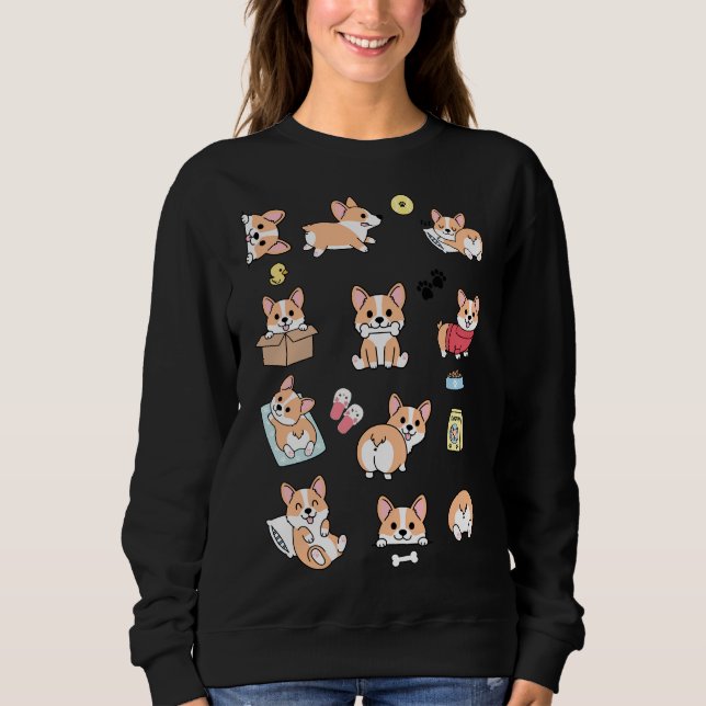 Corgi Love Sweatshirt (Front)