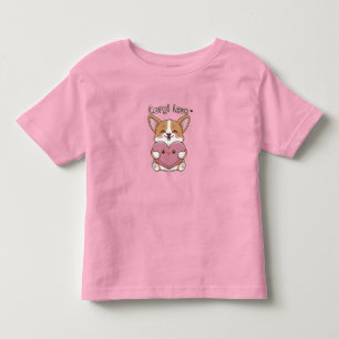Corgi Love Toddler T-Shirt