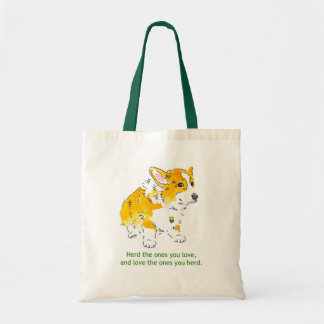 Corgi Love Tote Bag