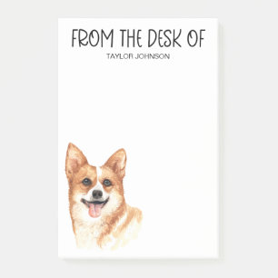 Corgi Lover Post-it Notes