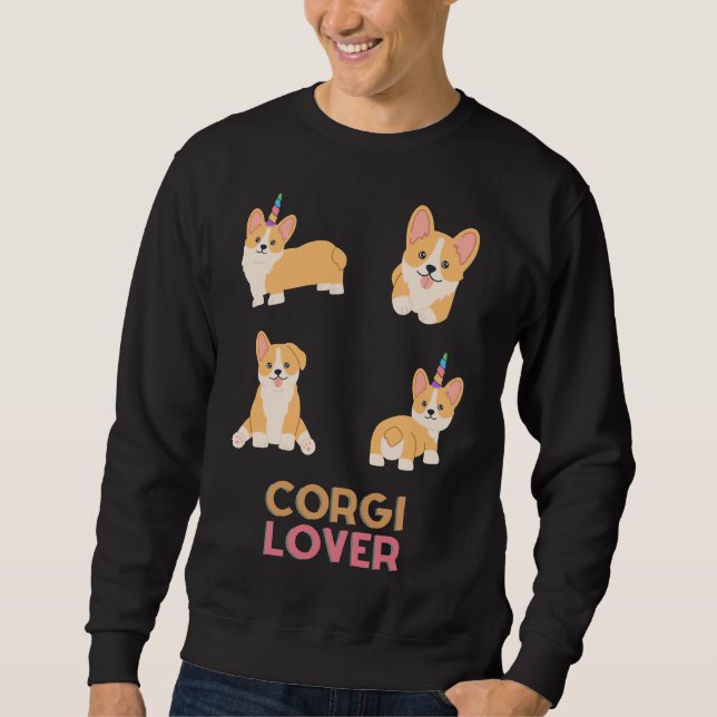 Corgi Lover   Sweatshirt (Front)