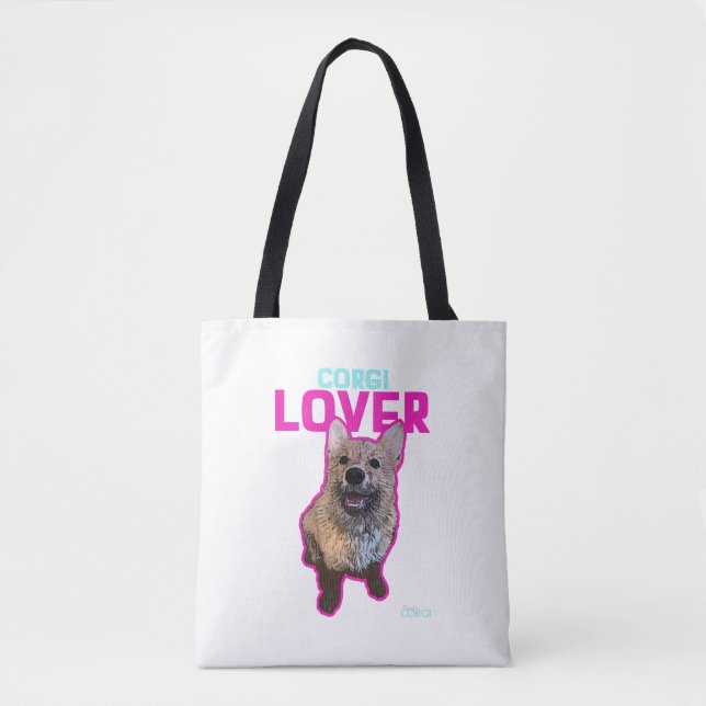 Corgi Lover Tote Bag (Front)