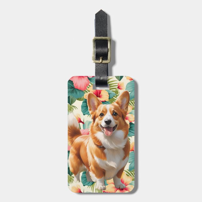 Corgi Luggage Tags (Front Vertical)