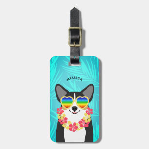 Corgi Luggage Tags