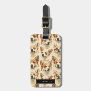 Corgi Luggage Tags