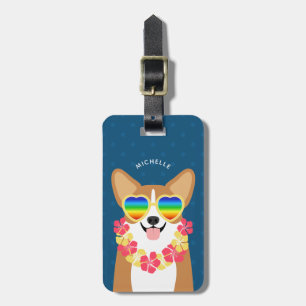 Corgi Luggage Tags