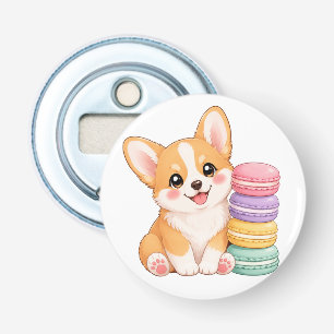 corgi macarons bottle opener
