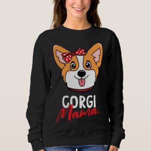 Corgi Mama Dog Sweatshirt