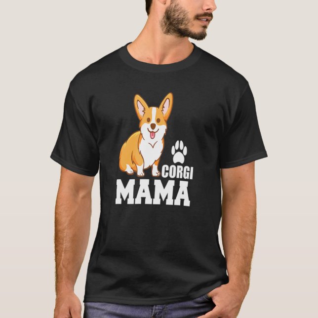 Corgi Mama T-Shirt (Front)