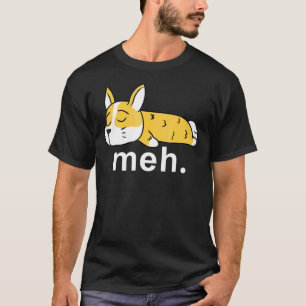 Corgi Meh  Internet Meme Women Men Kids T-Shirt