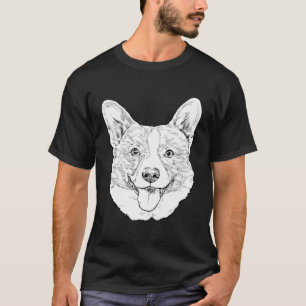 Corgi Men Women Corgi Lover Gift Corgi Mum Vintage T-Shirt