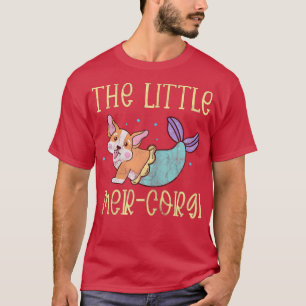 Corgi Mermaid The Little MerCorgi Dog Lover Kawaii T-Shirt