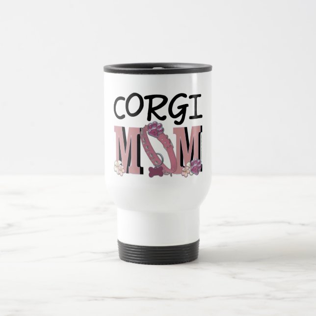 Corgi MOM Travel Mug (Center)
