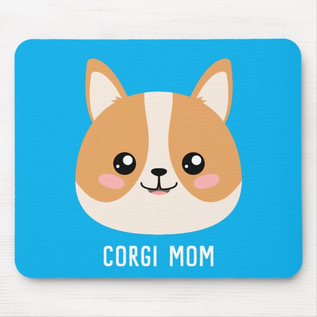 Corgi Mouse Pad (Front)