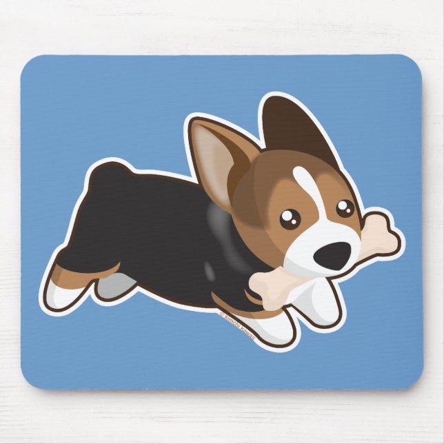 Corgi Mouse Pad (Front)