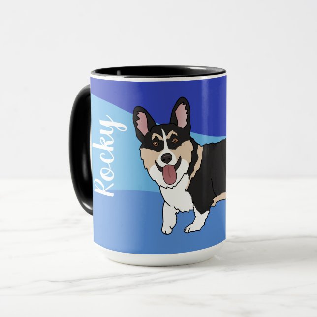 Corgi  mug (Front Left)