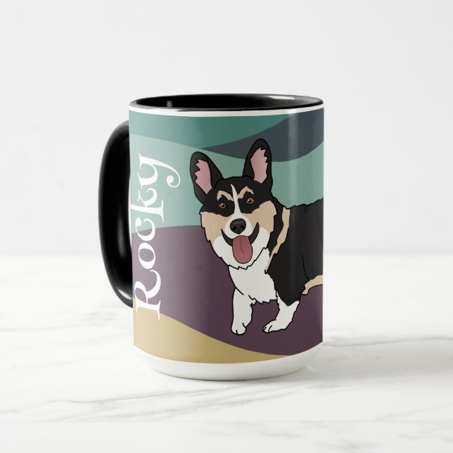 Corgi  mug (Front Left)