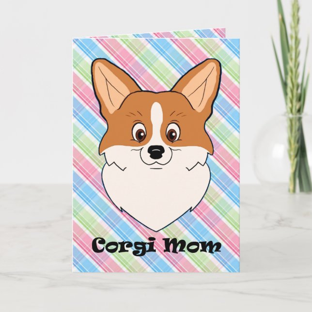 Corgi Mum Card (Front)