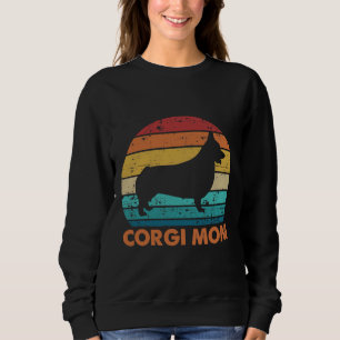 Corgi Mum Cute Corgi Mama Dog  Mother X S Day Sweatshirt