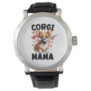 Corgi Mum - Cute Corgi Mama Watch