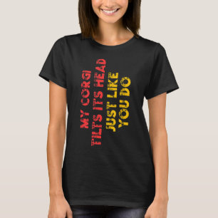Corgi Mum Dad Dog Women Men Kids T-Shirt