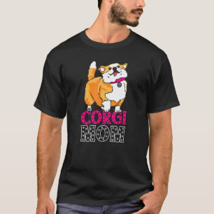 Corgi Mum Derpy Corgo Walking T-Shirt