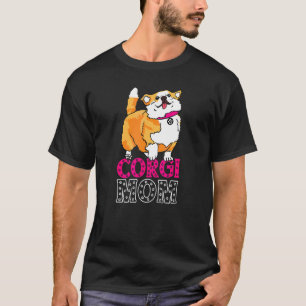 Corgi Mum Derpy Corgo Walking T-Shirt